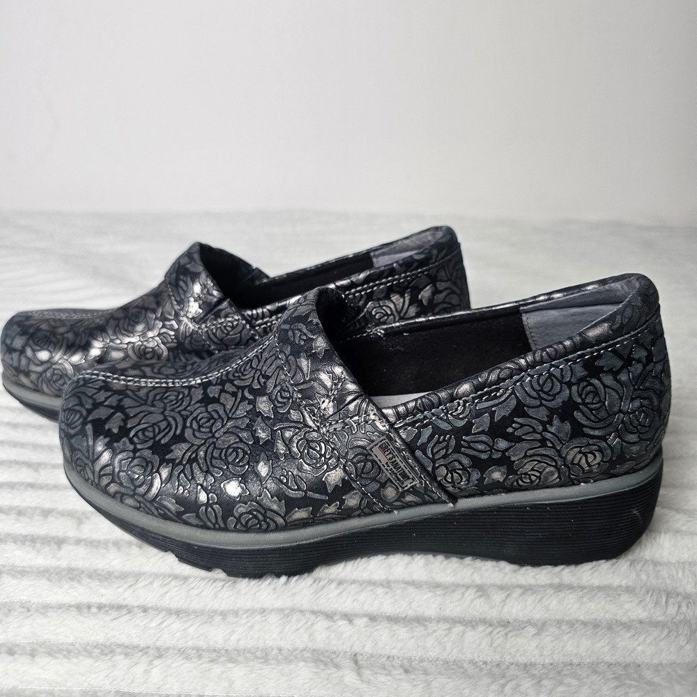GREYS ANATOMY by Barco Softwalk‎ Womens Slip On Clogs Rose Floral Print Comfort - Picture 3 of 8